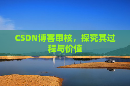 CSDN博客审核,探究其过程与价值